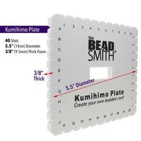 Kumihimo Square Braiding Plate