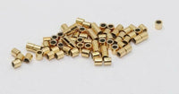 Beadsmith 2mm Gold Plated Crimp Tubes (100pcs)