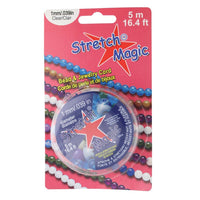 Stretch Magic Elastic Beading Thread Cord CLEAR 1.0mm 5m spool
