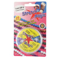 Stretch Magic Elastic Beading Thread Cord CLEAR 1.0mm 25m spool