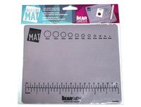 Beadsmith Non-Slip Rubber Backed Bead Mat - 8.5inches x 7 inches