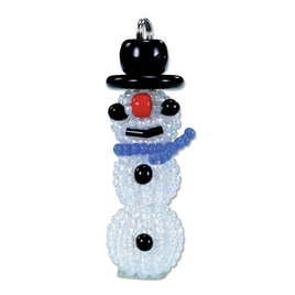 Miyuki Beaded Snowman Charm Kit