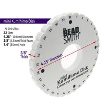 Kumihimo 4.25 inch Mini Round Braiding Disk