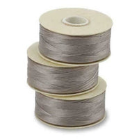 Nymo Thread Size 0 Grey Beading Thread Bobbin (1 pc)