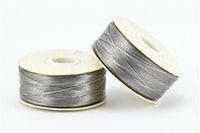 Nymo Thread Size B Grey Beading Thread Bobbin (1 pc)