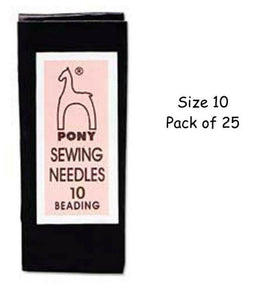 Beading Needles Size 10 - Pack of 25
