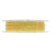 Stretch Magic Elastic Beading Thread Cord GOLD SPARKLE 1.0mm 5m spool