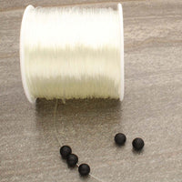 Stretch Magic Elastic Beading Thread Cord CLEAR 1.0mm 100m spool