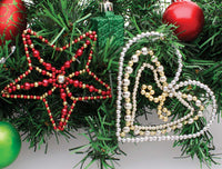 Beadable Christmas Wire Form Decorations