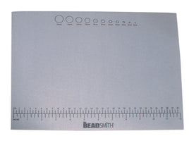 Beadsmith Non-Slip Rubber Backed Bead Mat - 12.5 inches x 9.25inches