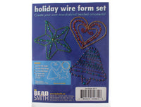 Beadable Christmas Wire Form Decorations