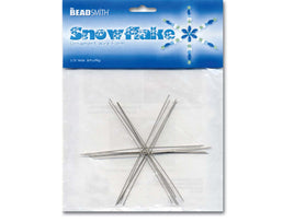 Beadsmith Stainless Steel Wire Snowflake Forms